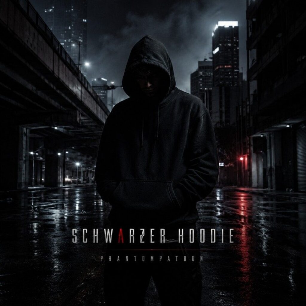 Schwarzer Hoodie – Original-Artwork auf SoundCloud
