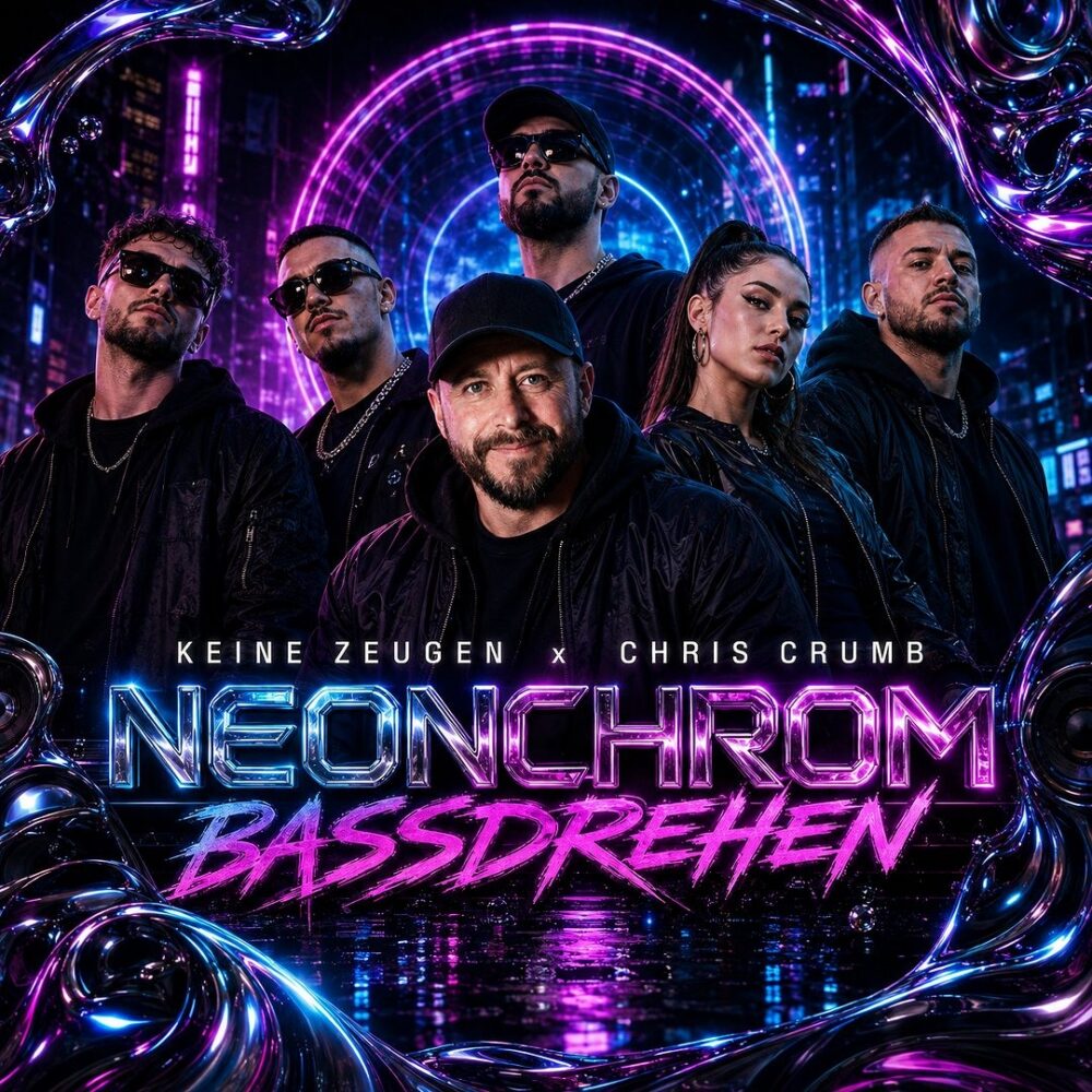 Neonchrom Bassdrehen – Original-Artwork auf SoundCloud