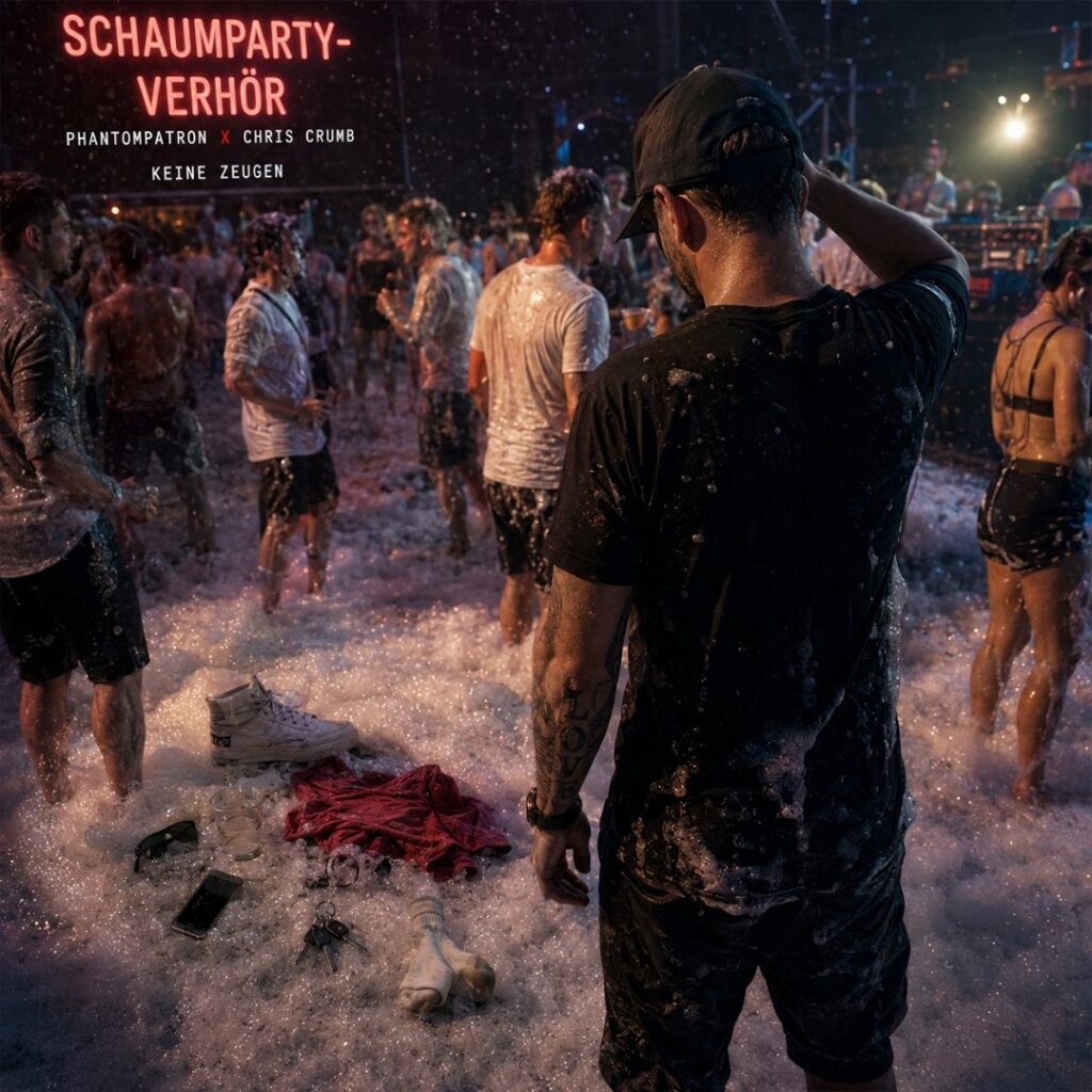 Schaumparty-Verhör – Original-Artwork auf SoundCloud