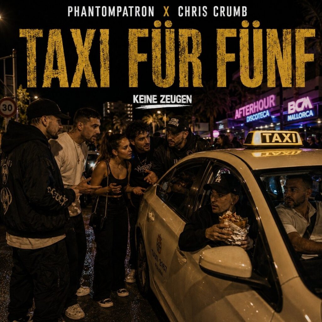 Taxi für fünf – Original-Artwork auf SoundCloud