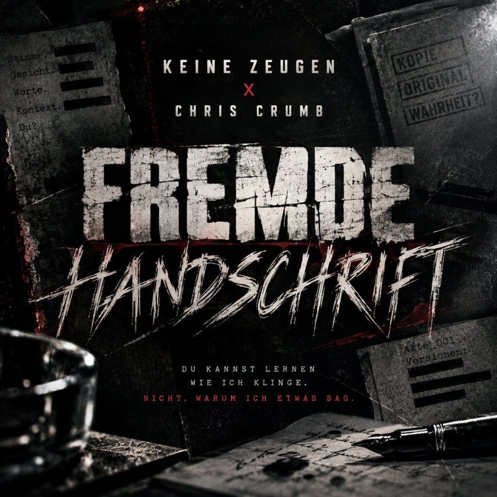 Fremde Handschrift – Original-Artwork auf SoundCloud